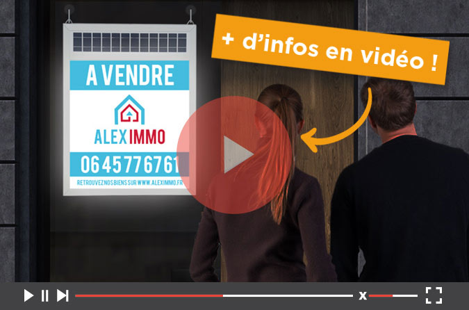 Panneau immobilier lumineux