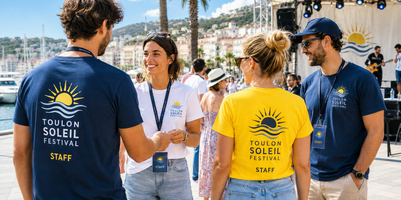 Pourquoi le t-shirt personnalisé reste le roi de la communication événementielle