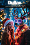 "couverture du catalogue de noel dullac 2025"