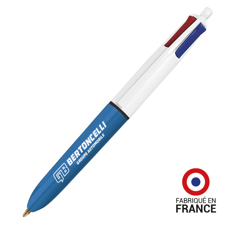 Stylo Bic ® 4 Couleurs Flags Collection Personnalisable 