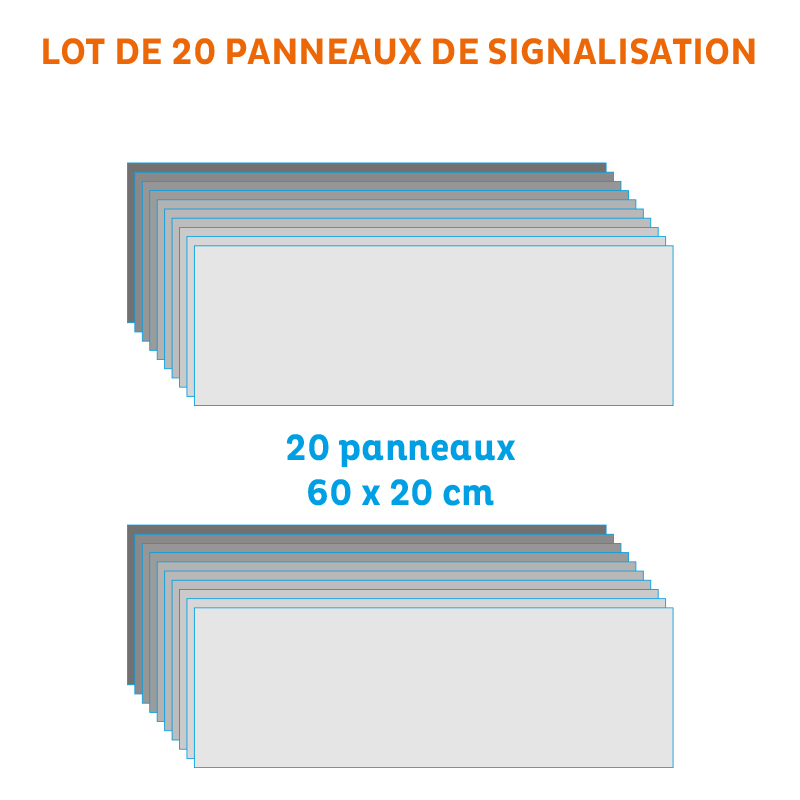 Panneaux de chantier pas cher !