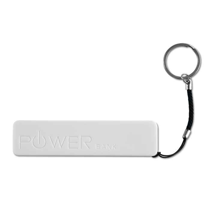 Powerbank blanche pour personnalisation couleur