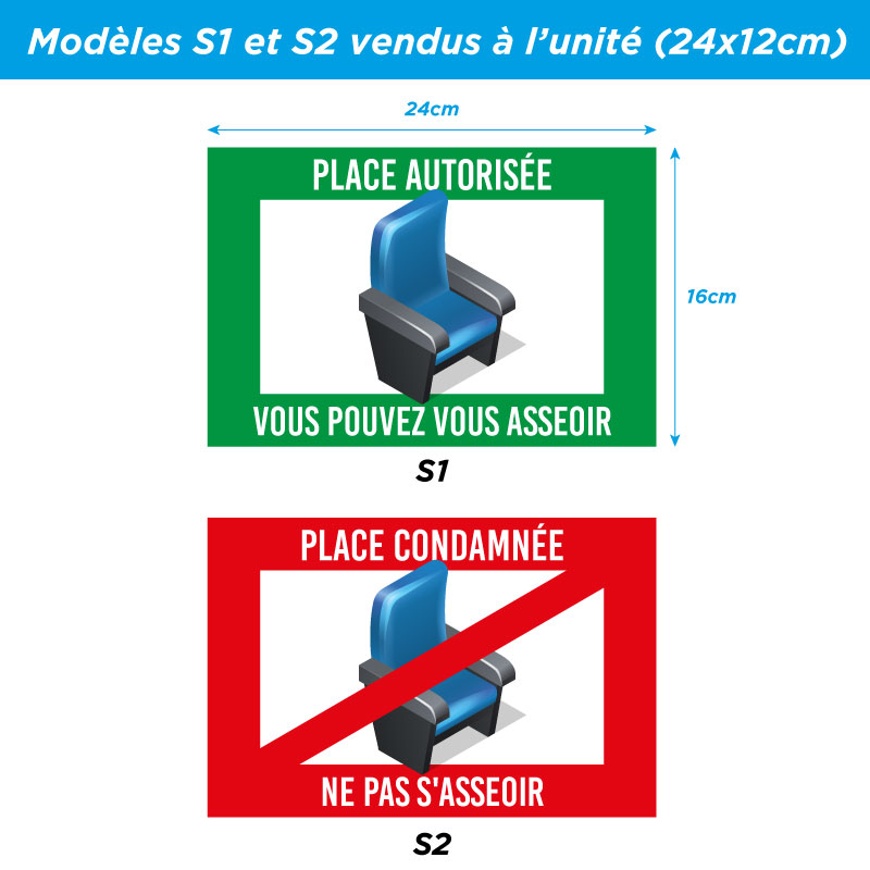 adhésifs de prévention anti covid-19 