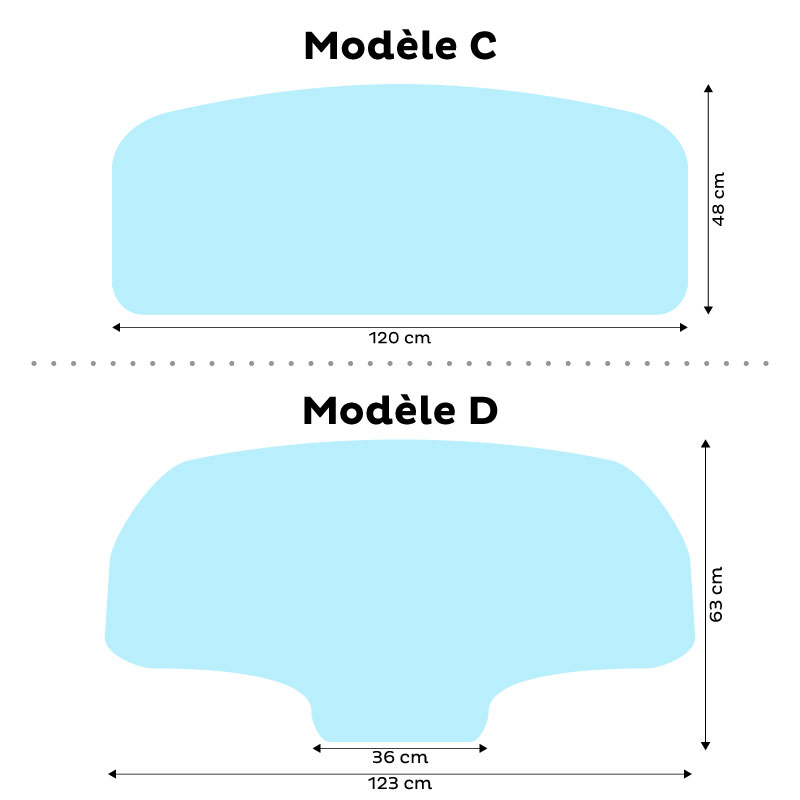 modèle plexi barrière chauffeur taxi vtc