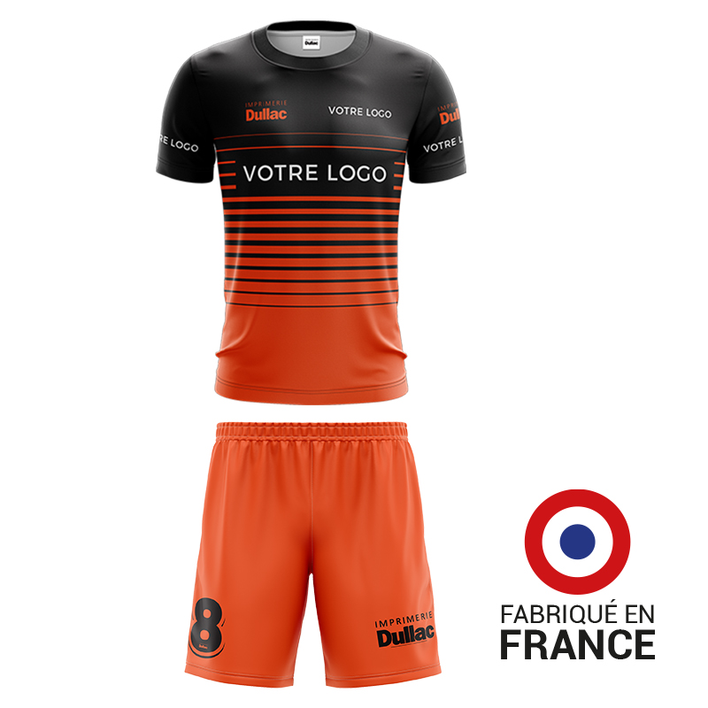 Tenue de sport personnalisee en sublimation