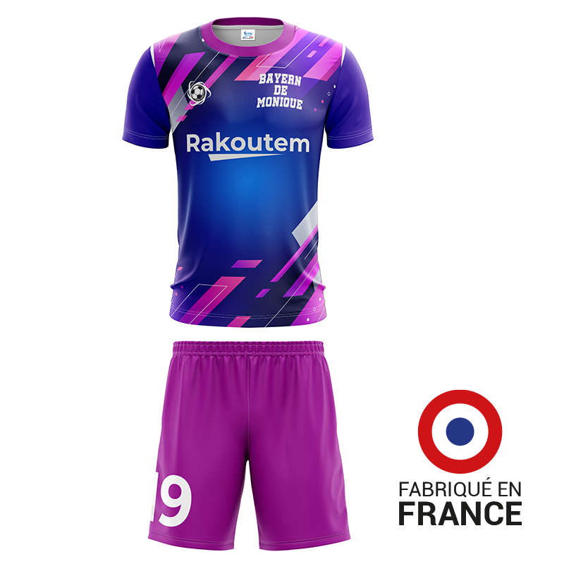 tenue de sport personnalisee en sublimation made in france