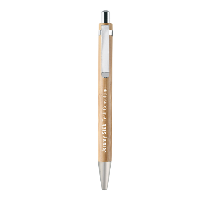 Coffret stylo et crayon en bam MO8111-40