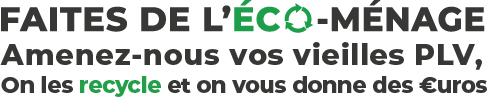 recyclage plv
